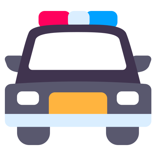 Police car - Free transport icons