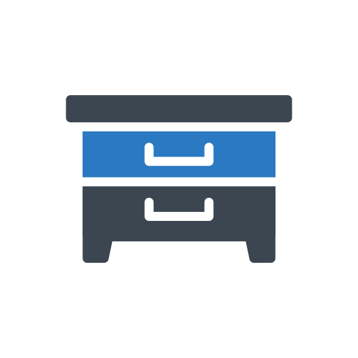 Table Generic Blue icon