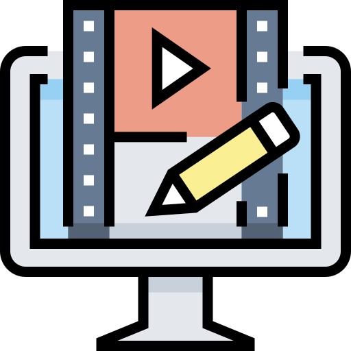 Video editor - Free multimedia icons