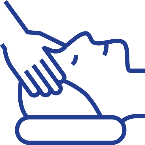 Facial massage free icon Facial massage free icon
