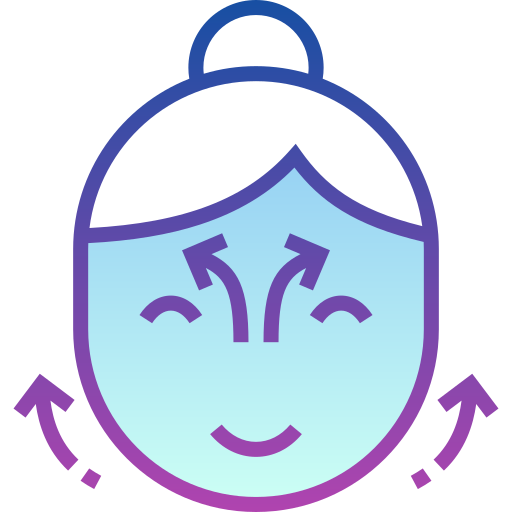 masaje facial icono gratis