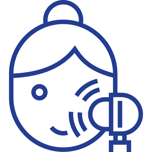 masaje facial icono gratis