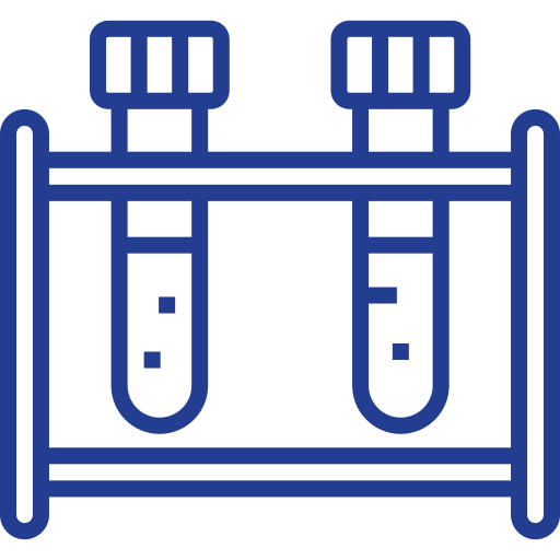 Test tubes Detailed bright Lineal icon