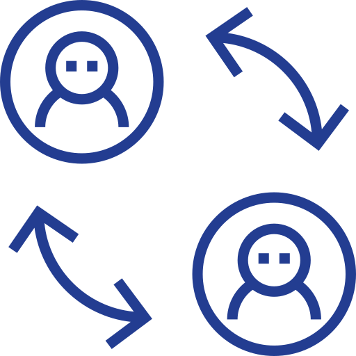 compromiso social icono gratis