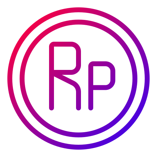 Rupiah Generic Gradient icon