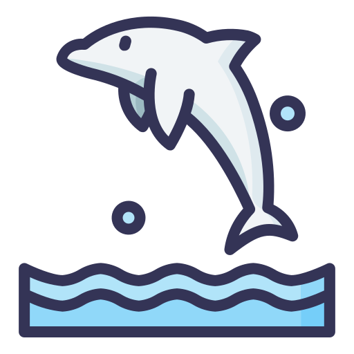 Dolphin free icon Dolphin free icon