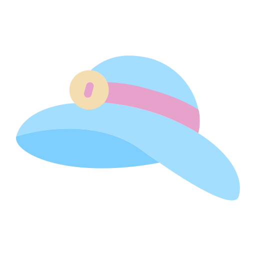Sun hat free icon