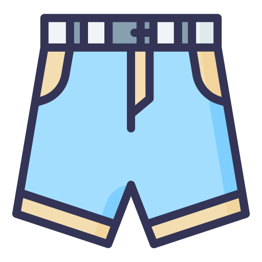 Swimming trunks Generic Outline Color icon