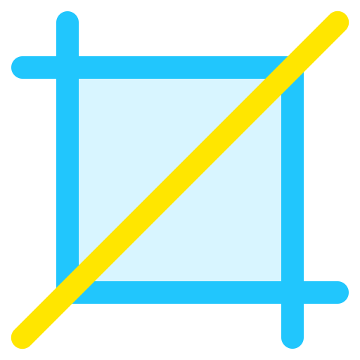 Crop tool free icon
