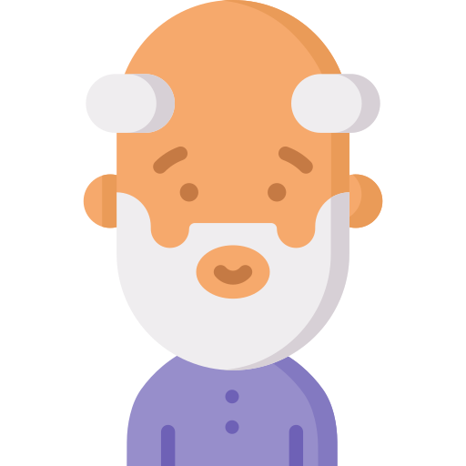 Grandpa Special Flat icon