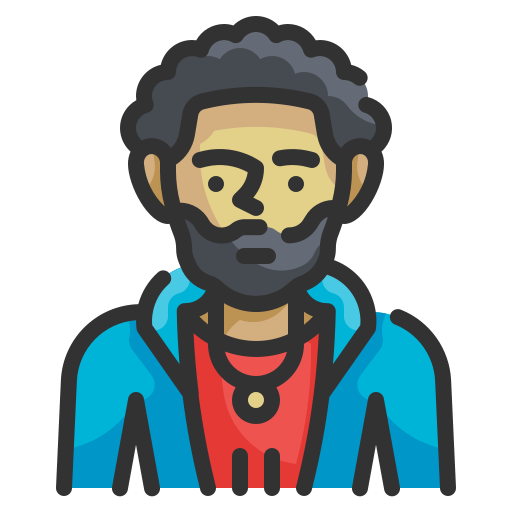 homme africain Icône gratuit homme africain Icône gratuit