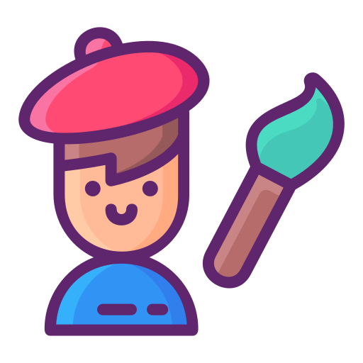 Художник бесплатно иконка