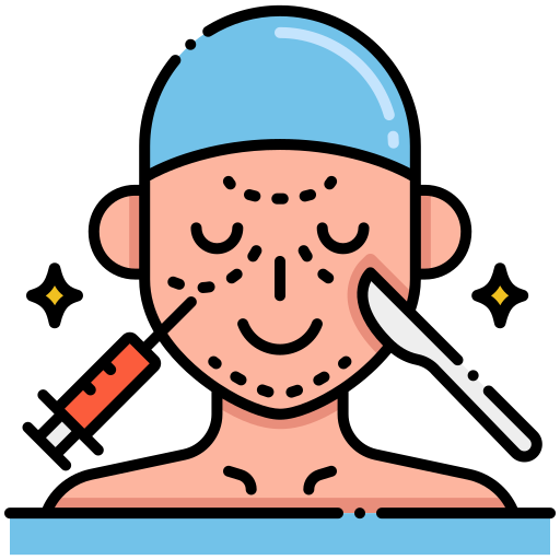 Cosmetic surgery free icon