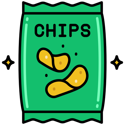 Potato chips Special Flat icon