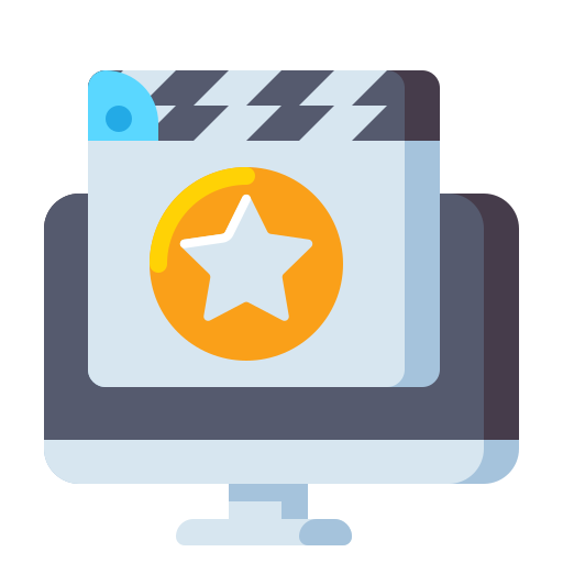 película icono gratis