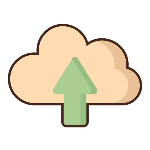 Cloud storage free icon