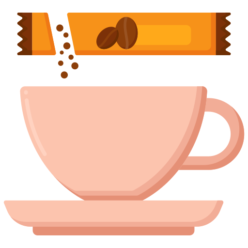 café instantáneo icono gratis