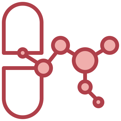 máquina molecular icono gratis