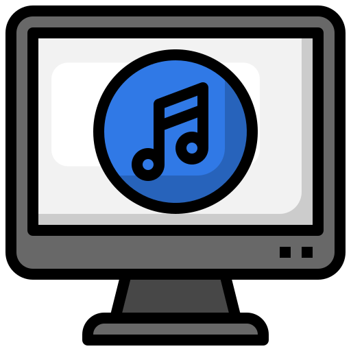 Music player Surang Lineal Color icon