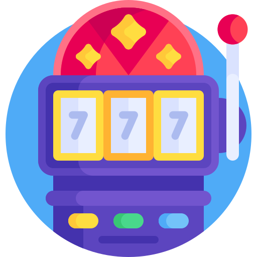 Slot machine Detailed Flat Circular Flat icon