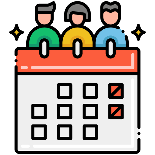 Weekend - Free time and date icons