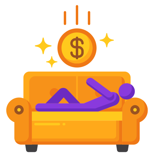 Passive income Flaticons Flat icon