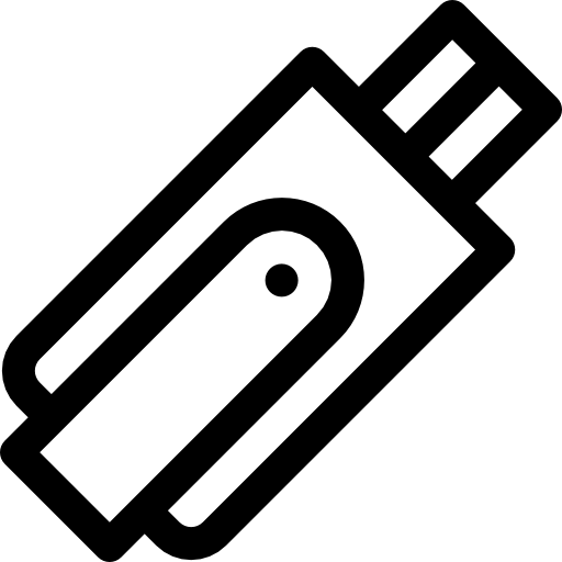 Usb Basic Rounded Lineal icon