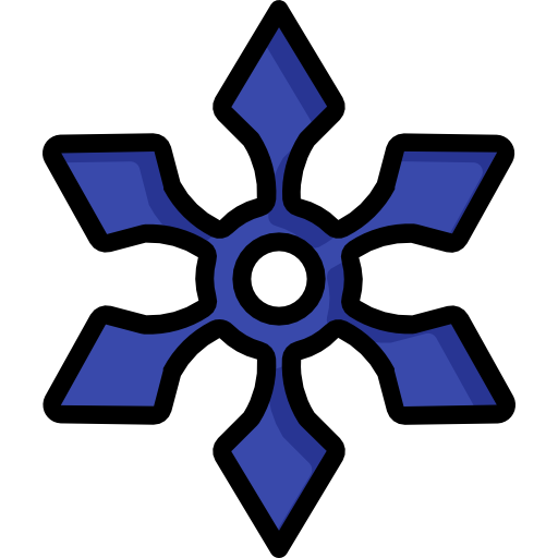 shuriken icono gratis