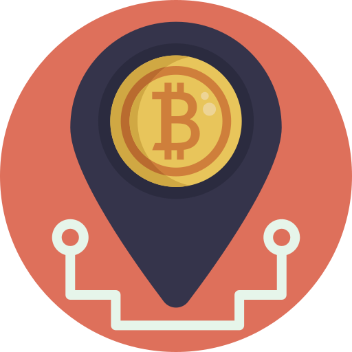 bitcoin aceptado icono gratis