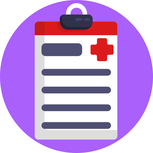 relatório médico grátis ícone