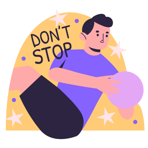 trainieren kostenlos Sticker