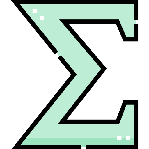 Sigma Detailed Straight Lineal color icon