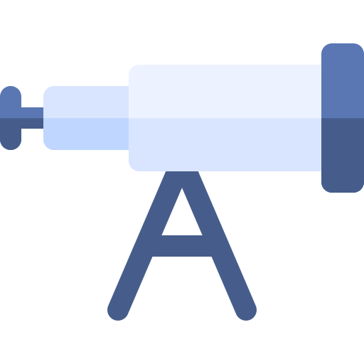 Telescope free icon