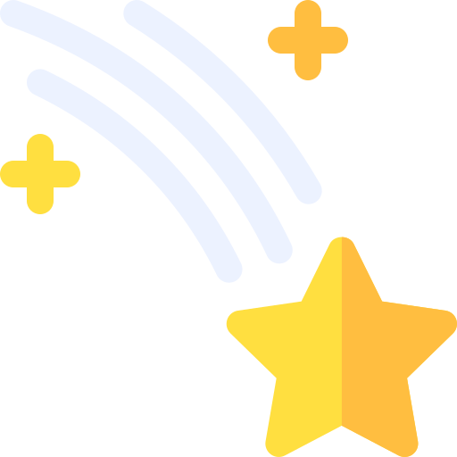 Shooting star free icon