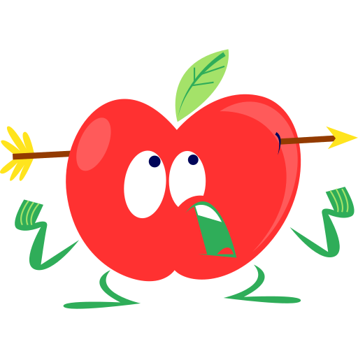 Apple free sticker Apple free sticker