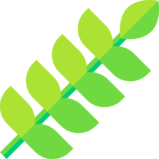 Leaves Basic Straight Flat icon