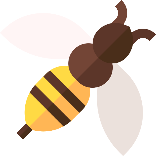 Bee Basic Straight Flat icon