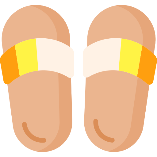 sandalias icono gratis