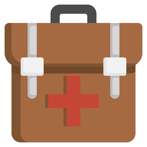 bolsa de doctor icono gratis