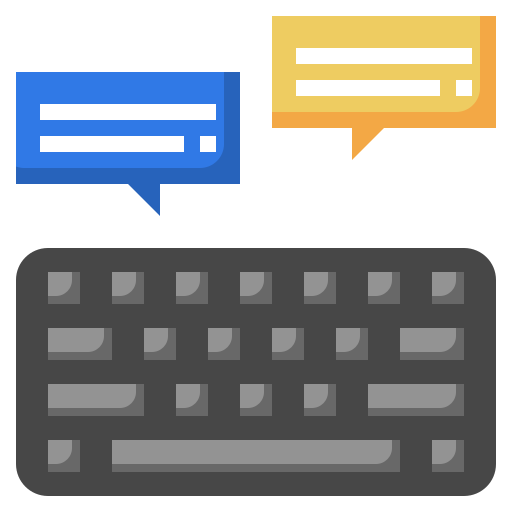 Keyboard free icon