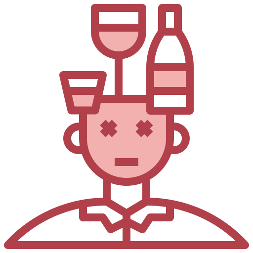 alcoholismo icono gratis