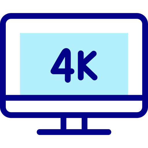 4k icono gratis