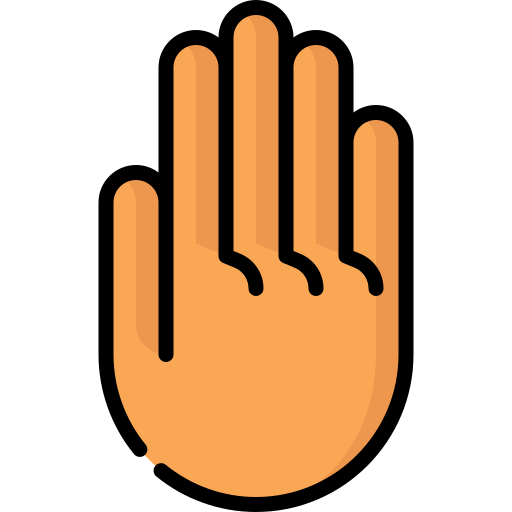 Back - Free hands and gestures icons