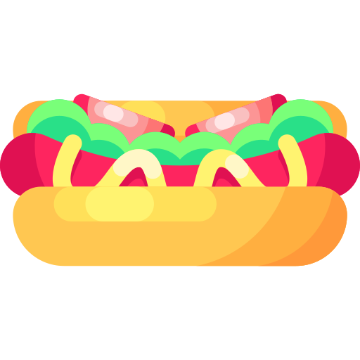 hot dog icono gratis