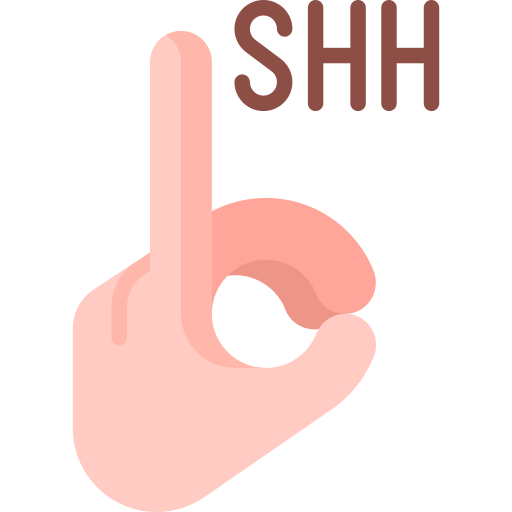 shhh icon