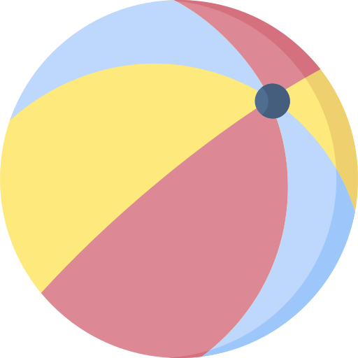 Beach ball - free icon