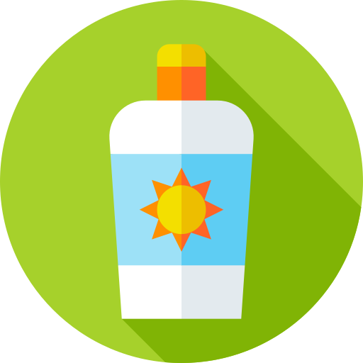 Sunscreen free icon