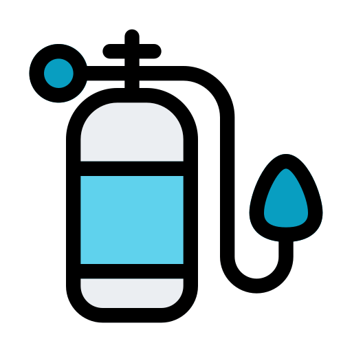 Oxygen Tank Generic Outline Color Icon