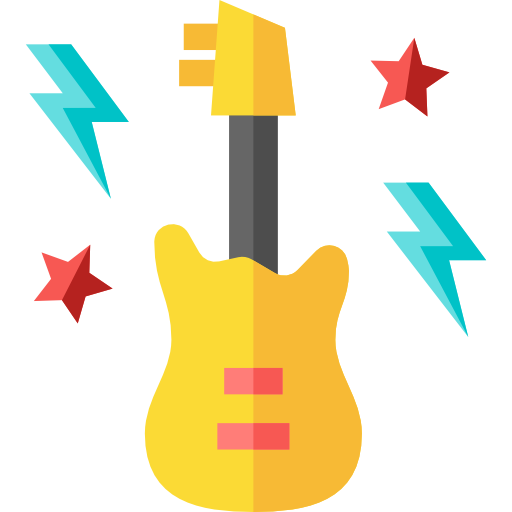 guitarra icono gratis