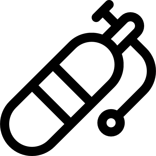 Oxygen tank free icon